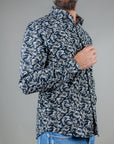 Alessandro Lamura Patterned Shirt Art. SAM2028