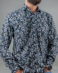 Alessandro Lamura Patterned Shirt Art. SAM2028