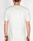 T-shirt cotone fiammato collo taglio vivo Gianni Lupo Art. GL1053F-S26