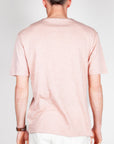 T-shirt cotone fiammato collo taglio vivo Gianni Lupo Art. GL1053F-S26