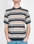 T-shirt in maglia Righe BL11 Art. 13OZZANO