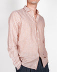 Camicia bastoncino in misto lino Philotinto Art. 26S02CA
