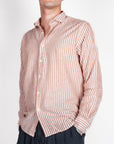Camicia bastoncino in misto lino Philotinto Art. 26S02CA