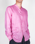 Camicia coreana in puro lino Philotinto Art. 26S19CA