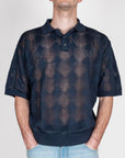 Polo traforata Boxy Fit Officina 36 VG03 Uomo Art. CUVG03