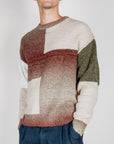 Maglia Bicolor misto lana Over D Art. OE1F2W6M64