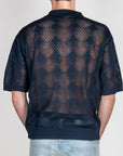 Polo traforata Boxy Fit Officina 36 VG03 Uomo Art. CUVG03