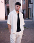 Completo Camicia M/M + Pantalone Tencel Berna