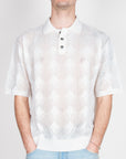 Polo traforata Boxy Fit Officina 36 VG03 Uomo Art. CUVG03
