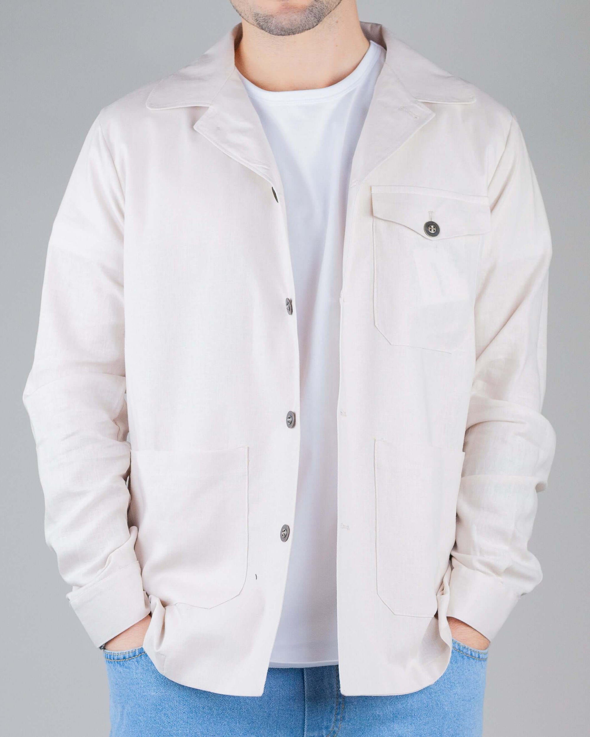 Overshirt Tasche a toppa Over D Art. OE1S2S5J33