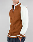 Cardigan Zip Bicolore Telamira Uomo Art. STM05114