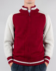 Cardigan Zip Bicolore Telamira Uomo Art. STM05114