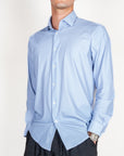 Camicia micro fantasia tessuto tecnico no stiro Philotinto Art. 26S10CA-1