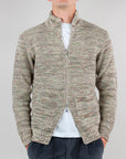 Maglia Zip Lunga Melange Block Eleven Art. 13GRAVINA