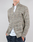 Maglia Zip Lunga Melange Block Eleven Art. 13GRAVINA