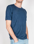 T-shirt manica corta in Lino Gianni lupo Art. GL35345