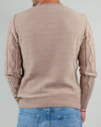 Maglia Ciniglia Treccia Gianni Lupo Art. GL522S-F25