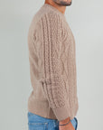 Maglia Ciniglia Treccia Gianni Lupo Art. GL522S-F25