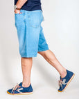 Bermuda Tommy Amish Light Denim Art. AMU003D7430213