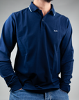Polo Logo Bordo contrasto Sun68 Uomo Art. A44104
