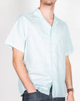 Camicia Manica corta Misto lino collo Bowing Over D Art. OC1S2S6C28
