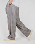 Pantalone fondo ampio Pied de Poule I'm Brian Art. PA3907