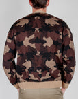 Cardigan Jaquard Camou Over D Art. OH1F2W6M81