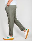 Pantalaccio misto Lino 1921 Store Uomo Art. PAROS, pantaloni in misto lino e rayon per comfort e stile.