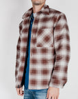 Overshirt a quadri Imbottita Officina 36 Mod. Biella Art. 0780600658
