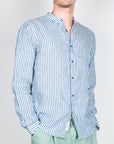 Camicia Riga Collo Coreana Gianni Lupo Art. GL7782S-S26