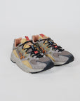 Sneakers Flower Mountain Art. YAMABUSHI - Sneakers in suede e tessuto tecnico Uomo Fango-Verde Acido