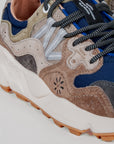 Sneakers Flower Mountain Art. YAMANO 3 MAN - Sneakers in suede e tessuto tecnico Uomo-Blu