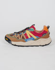 Sneakers Flower Mountain IWANO 2 in suede e tessuto tecnico - Marrone