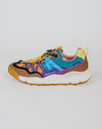 Sneakers Flower Mountain IWANO 2 in suede e tessuto tecnico - Arancio