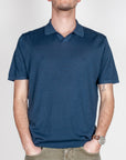 Polo manica corta in Lino Gianni lupo Art. GL35346