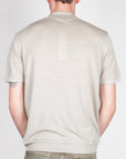 Polo manica corta in Lino Gianni lupo Art. GL35346