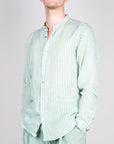 Camicia Riga Collo Coreana Gianni Lupo Art. GL7782S-S26