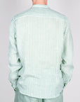 Camicia Riga Collo Coreana Gianni Lupo Art. GL7782S-S26