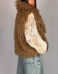 Gilet Ecopelliccia Ricciolo Tensionein Donna Art. W26J070CAMP