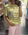 T-shirt Riga Taschino Paillettes Dixie Donna Art. T262A156