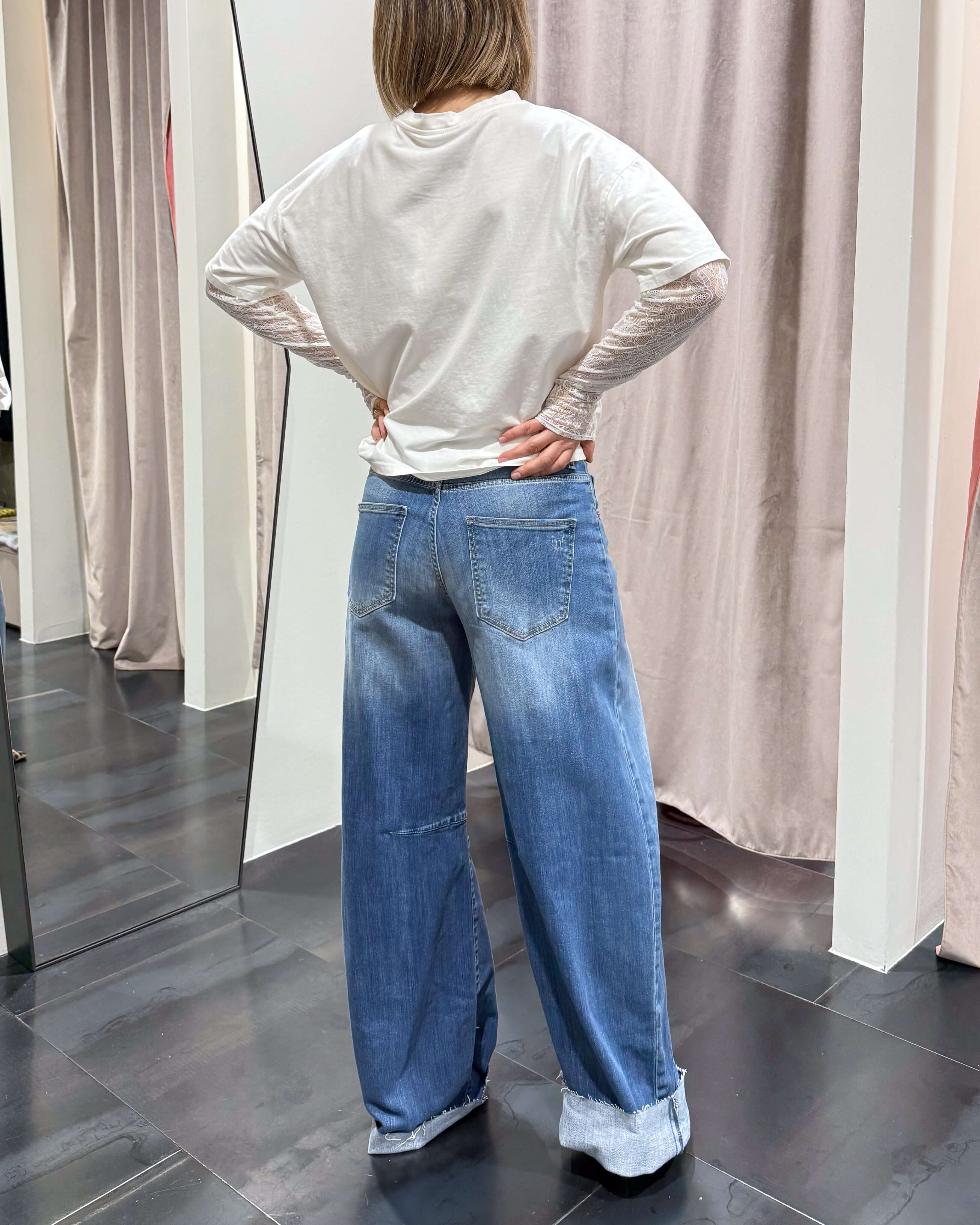 Baggy Skinny Jeans A Chi Stanno Bene Outfit Jeans Balloon A Chi