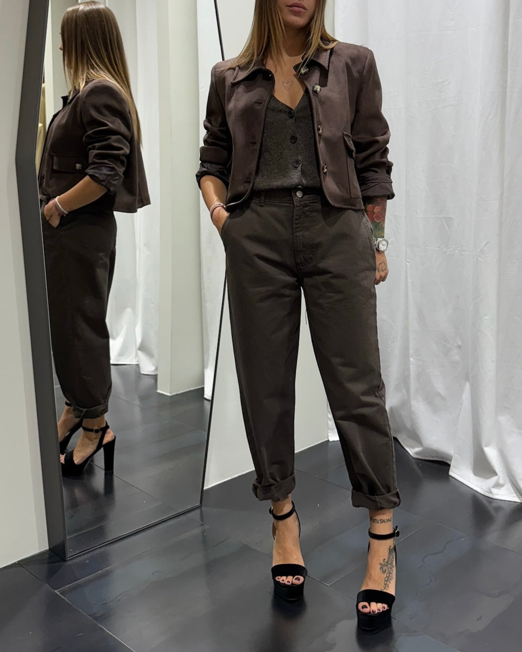 Pantalone Cotone Donna Philia Loft – 1921 Store1