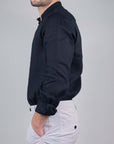 Camicia Puro Lino Collo Coreana Gianni Lupo Art. GL7620S-S25