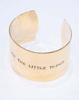 Bracciale Fascia 4,2cm Bronzo Placato Oro BRA42 GianPaolo Fantoni abbigliamento moda qualità premium 1921 Store