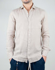 Camicia Bastoncino Lino Art. B050-1