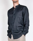 Camicia coreana Puro Lino Gianni Lupo Art. GL7620S-S26