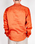 Camicia coreana Puro Lino Gianni Lupo Art. GL7620S-S26
