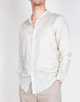 Camicia coreana Puro Lino Gianni Lupo Art. GL7620S-S26