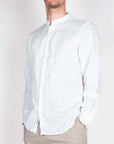 Camicia coreana Puro Lino Gianni Lupo Art. GL7620S-S26