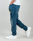Jeans toppe mimetico Uomo Gianni Lupo Art. GL195F